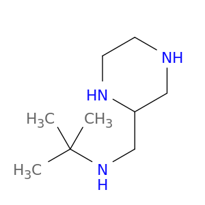 2-Piperazinemethanamine,N-(1,1-dimethylethyl)-