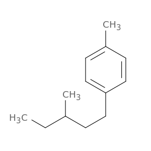 Benzene, 1-methyl-4-(3-methylpentyl)-
