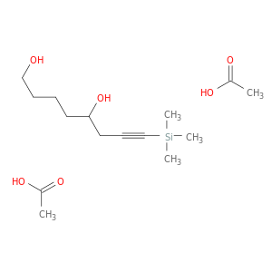 7-Octyne-1,5-diol, 8-(trimethylsilyl)-, diacetate