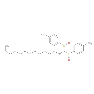 Benzene, 1,1'-[1-tetradecenylidenebis[(S)-sulfinyl]]bis[4-methyl-