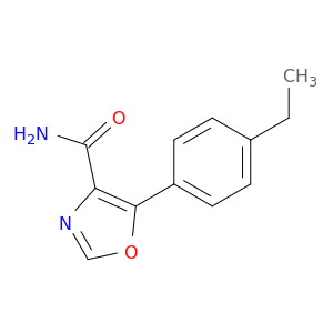 4-Oxazolecarboxamide, 5-(4-ethylphenyl)-