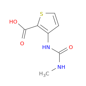 2-Thiophenecarboxylicacid, 3-[[(methylamino)carbonyl]amino]-