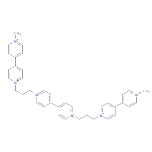 4,4'-bipyridinium, 1,1'-bis[3-(1'-methyl[4,4'-bipyridinium]-1-yl)propyl]-
