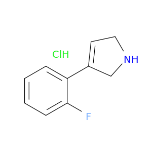 3-(2-Fluorophenyl)-2,5-dihydro-1H-pyrrole Hydrochloride