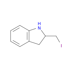 1H-Indole,2,3-dihydro-2-(iodomethyl)-