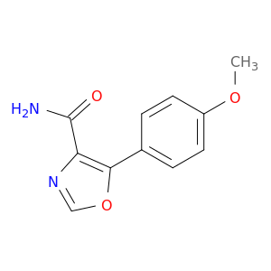 4-Oxazolecarboxamide, 5-(4-methoxyphenyl)-