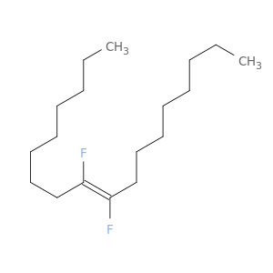 9-Octadecene, 9,10-difluoro-, (9E)-
