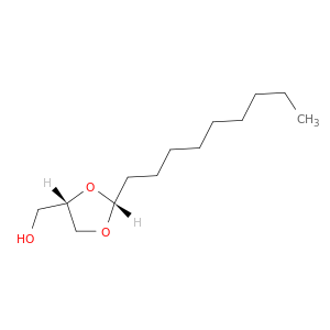 1,3-Dioxolane-4-methanol, 2-nonyl-, cis-