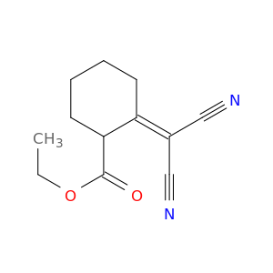 Cyclohexanecarboxylic acid, 2-(dicyanomethylene)-, ethyl ester