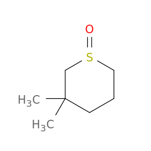 2H-Thiopyran, tetrahydro-3,3-dimethyl-, 1-oxide
