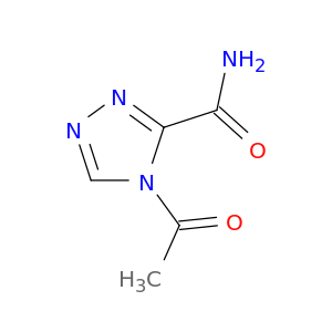 4H-1,2,4-Triazole-3-carboxamide, 4-acetyl-