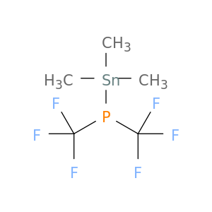 Phosphine, bis(trifluoromethyl)(trimethylstannyl)-
