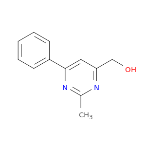 4-Pyrimidinemethanol, 2-methyl-6-phenyl-