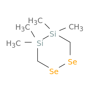 1,2-Diselena-4,5-disilacyclohexane, 4,4,5,5-tetramethyl-