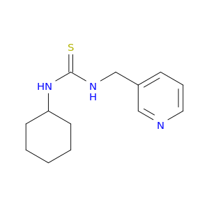 Thiourea, N-cyclohexyl-N'-(3-pyridinylmethyl)-
