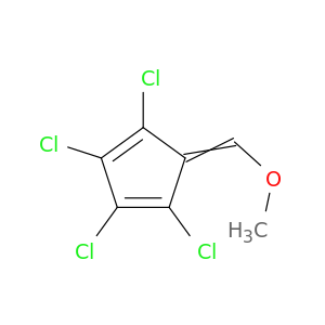 1,3-Cyclopentadiene, 1,2,3,4-tetrachloro-5-(methoxymethylene)-