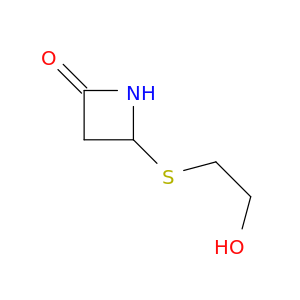 2-Azetidinone, 4-[(2-hydroxyethyl)thio]-