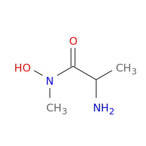 Propanamide, 2-amino-N-hydroxy-N-methyl-