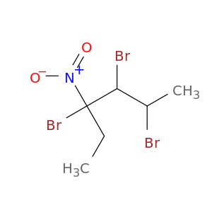 Hexane, 2,3,4-tribromo-4-nitro-