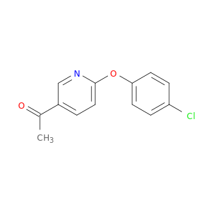 2-(4-氯苯氧基)-5-乙酰基吡啶