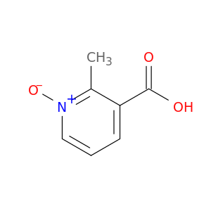 3-Pyridinecarboxylicacid, 2-methyl-, 1-oxide