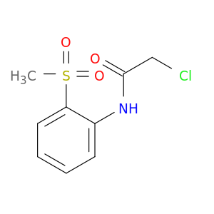 2-Chloro-N-(2-methanesulfonylphenyl)acetamide