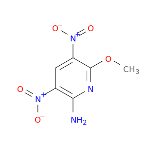 2-Pyridinamine, 6-methoxy-3,5-dinitro-