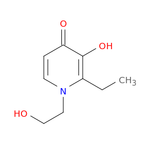 4(1H)-Pyridinone,2-ethyl-3-hydroxy-1-(2-hydroxyethyl)-