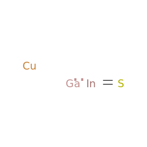 Copper gallium indium sulfide