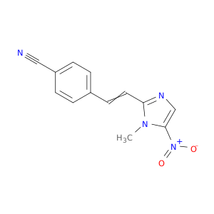 Benzonitrile, 4-[2-(1-methyl-5-nitro-1H-imidazol-2-yl)ethenyl]-