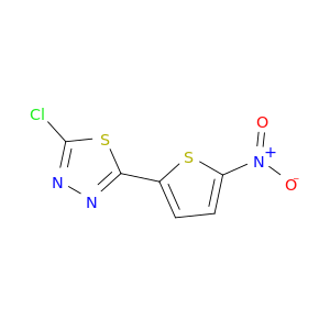 1,3,4-Thiadiazole, 2-chloro-5-(5-nitro-2-thienyl)-