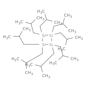 Cyclotetrasilane, octakis(2-methylpropyl)-