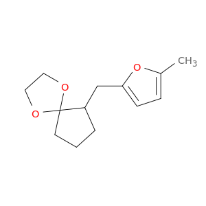 1,4-Dioxaspiro[4.4]nonane, 6-[(5-methyl-2-furanyl)methyl]-