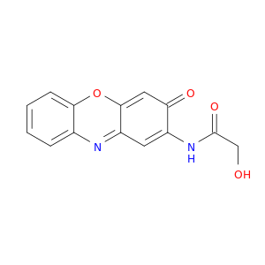Acetamide, 2-hydroxy-N-(3-oxo-3H-phenoxazin-2-yl)-