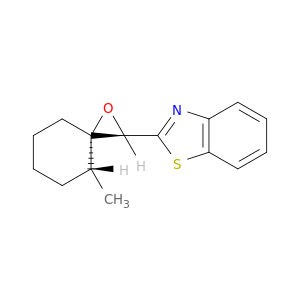 Benzothiazole, 2-[(2R,3S,4R)-4-methyl-1-oxaspiro[2.5]oct-2-yl]-