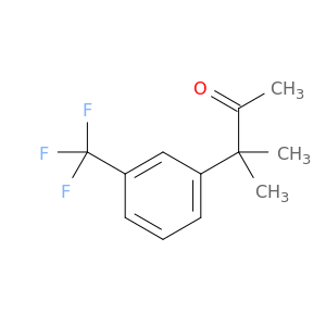 2-Butanone, 3-methyl-3-[3-(trifluoromethyl)phenyl]-
