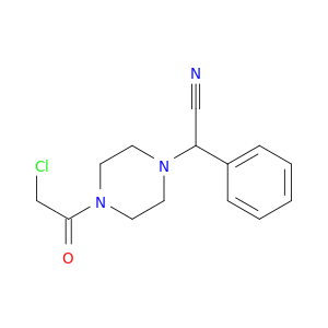 2-[4-(2-Chloroacetyl)piperazin-1-yl]-2-phenylacetonitrile
