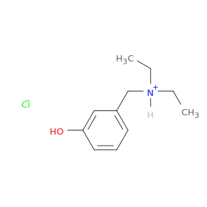 Benzenaminium,N,N-diethyl-3-hydroxy-N-methyl-, chloride (1:1)