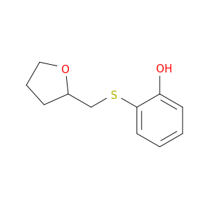Phenol, 2-[[(tetrahydro-2-furanyl)methyl]thio]-