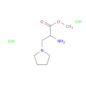 methyl 2-amino-3-(pyrrolidin-1-yl)propanoate dihydrochloride