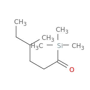 Silane, trimethyl(4-methyl-1-oxohexyl)-