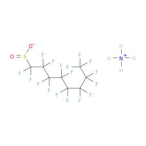 azanium 1,1,2,2,3,3,4,4,5,5,6,6,7,7,8,8,8-heptadecafluorooctane-1-sulfinate