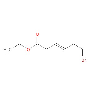 3-Hexenoic acid, 6-bromo-, ethyl ester, (E)-