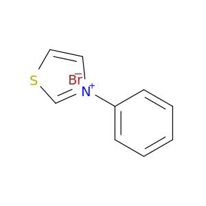 Thiazolium, 3-phenyl-, bromide
