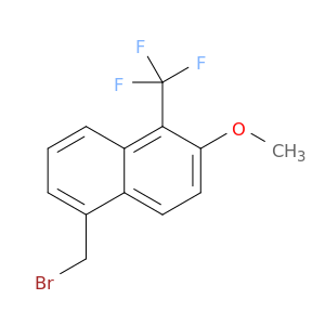 Naphthalene, 5-(bromomethyl)-2-methoxy-1-(trifluoromethyl)-
