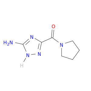 Methanone, (5-amino-1H-1,2,4-triazol-3-yl)-1-pyrrolidinyl-