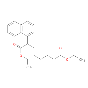 Octanedioic acid, 2-(1-naphthalenyl)-, diethyl ester