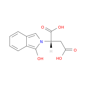 Butanedioic acid, (1-hydroxy-2H-isoindol-2-yl)-, (2S)-