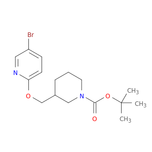 3-(5-溴-吡啶-2-氧基甲基)-哌啶-1-羧酸叔丁酯