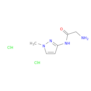 2-Amino-N-(1-methyl-1H-pyrazol-3-yl)acetamide Dihydrochloride